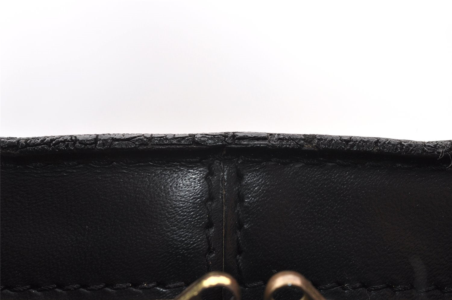 Authentic Louis Vuitton Epi Gobelin Backpack Black M52292 LV 7742I