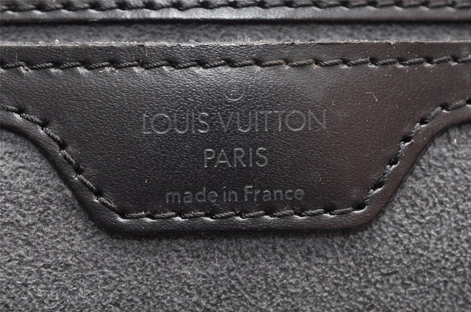 Authentic Louis Vuitton Epi Gobelin Backpack Black M52292 LV 7742I