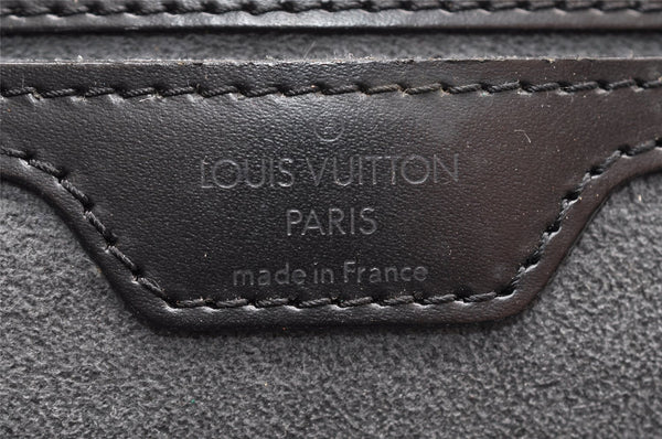 Authentic Louis Vuitton Epi Gobelin Backpack Black M52292 LV 7742I