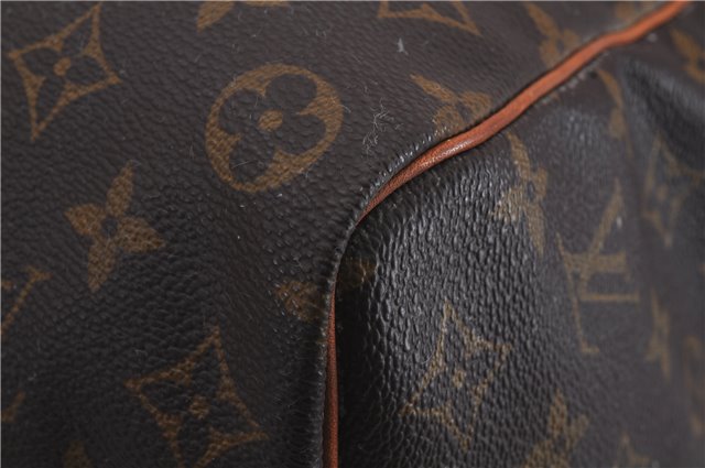 Auth Louis Vuitton Monogram Keepall Bandouliere 50 Boston Bag M41416 LV 7744D