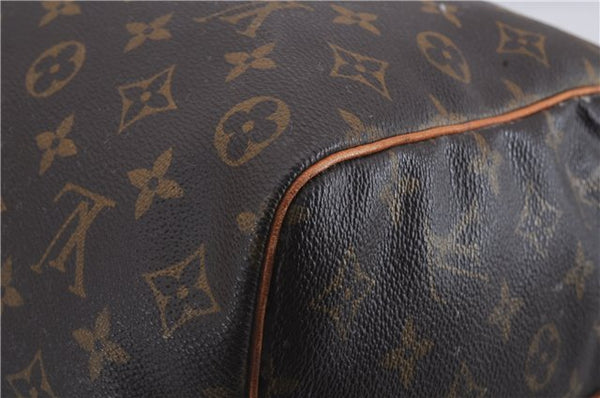 Auth Louis Vuitton Monogram Keepall Bandouliere 50 Boston Bag M41416 LV 7744D