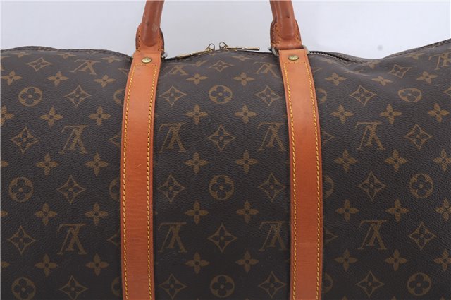 Auth Louis Vuitton Monogram Keepall Bandouliere 50 Boston Bag M41416 LV 7744D