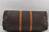Auth Louis Vuitton Monogram Keepall Bandouliere 55 Boston Bag M41414 LV 7746D