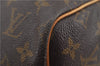 Auth Louis Vuitton Monogram Keepall Bandouliere 55 Boston Bag M41414 LV 7746D