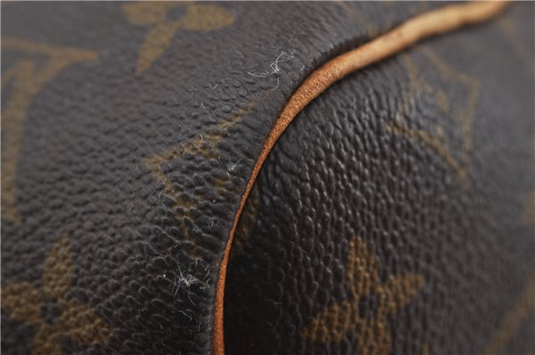 Auth Louis Vuitton Monogram Keepall Bandouliere 55 Boston Bag M41414 LV 7746D