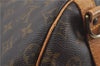Auth Louis Vuitton Monogram Keepall Bandouliere 55 Boston Bag M41414 LV 7746D