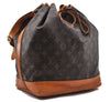 Authentic LOUIS VUITTON Monogram Noe Shoulder Bag M42224 LV 7747C