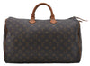 Authentic Louis Vuitton Monogram Speedy 40 Hand Boston Bag M41522 LV 7747D