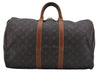 Authentic Louis Vuitton Monogram Keepall 45 Boston Bag M41428 LV 7748D