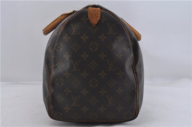 Authentic Louis Vuitton Monogram Keepall 45 Boston Bag M41428 LV 7748D