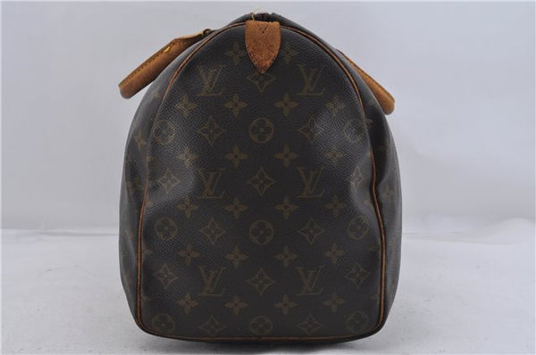 Authentic Louis Vuitton Monogram Keepall 45 Boston Bag M41428 LV 7748D