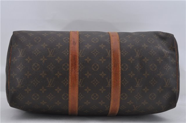 Authentic Louis Vuitton Monogram Keepall 45 Boston Bag M41428 LV 7748D