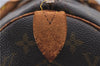 Authentic Louis Vuitton Monogram Keepall 45 Boston Bag M41428 LV 7748D