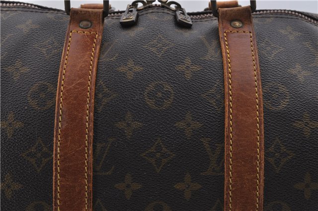 Authentic Louis Vuitton Monogram Keepall 45 Boston Bag M41428 LV 7748D