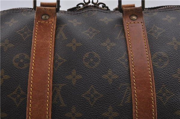 Authentic Louis Vuitton Monogram Keepall 45 Boston Bag M41428 LV 7748D