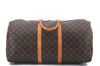 Authentic Louis Vuitton Monogram Keepall 55 Boston Bag M41424 LV 7752C