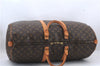 Authentic Louis Vuitton Monogram Keepall 55 Boston Bag M41424 LV 7752C