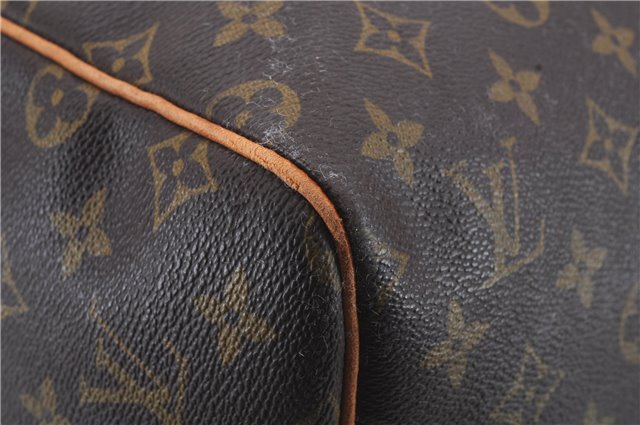 Authentic Louis Vuitton Monogram Keepall 55 Boston Bag M41424 LV 7752C