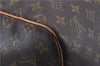 Authentic Louis Vuitton Monogram Keepall 55 Boston Bag M41424 LV 7752C