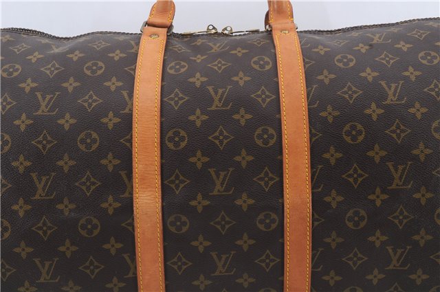 Authentic Louis Vuitton Monogram Keepall 55 Boston Bag M41424 LV 7752C