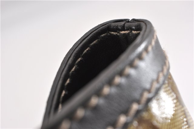 Authentic GUCCI GG Crystal Shoulder Tote Bag PVC Leather 223964 Brown 7752F