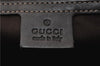 Authentic GUCCI GG Crystal Shoulder Tote Bag PVC Leather 223964 Brown 7752F