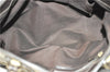 Authentic GUCCI GG Crystal Shoulder Tote Bag PVC Leather 223964 Brown 7752F