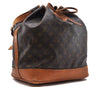 Authentic LOUIS VUITTON Monogram Noe Shoulder Bag M42224 LV 7753C