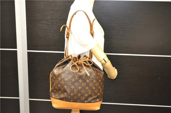 Authentic LOUIS VUITTON Monogram Noe Shoulder Bag M42224 LV 7753C