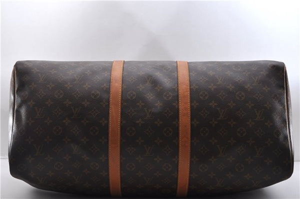 Authentic LOUIS VUITTON Monogram Keepall 60 Boston Bag M41422 LV 7756C