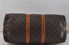 Auth Louis Vuitton Monogram Keepall Bandouliere 45 Boston Bag M41418 LV 7757D