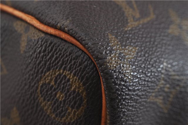 Auth Louis Vuitton Monogram Keepall Bandouliere 45 Boston Bag M41418 LV 7757D