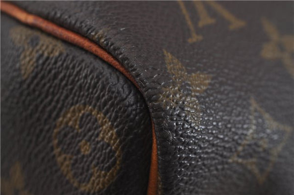 Auth Louis Vuitton Monogram Keepall Bandouliere 45 Boston Bag M41418 LV 7757D