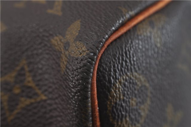 Auth Louis Vuitton Monogram Keepall Bandouliere 45 Boston Bag M41418 LV 7757D