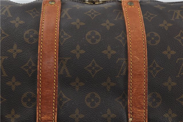 Auth Louis Vuitton Monogram Keepall Bandouliere 45 Boston Bag M41418 LV 7757D