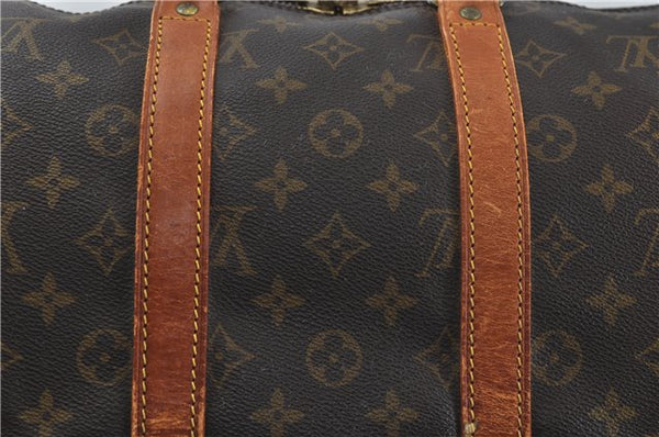Auth Louis Vuitton Monogram Keepall Bandouliere 45 Boston Bag M41418 LV 7757D