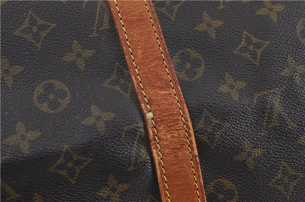 Auth Louis Vuitton Monogram Keepall Bandouliere 45 Boston Bag M41418 LV 7757D