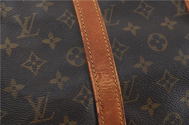 Auth Louis Vuitton Monogram Keepall Bandouliere 45 Boston Bag M41418 LV 7757D