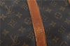 Auth Louis Vuitton Monogram Keepall Bandouliere 45 Boston Bag M41418 LV 7757D