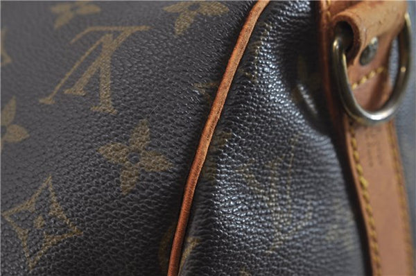 Auth Louis Vuitton Monogram Keepall Bandouliere 45 Boston Bag M41418 LV 7757D
