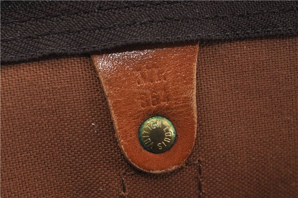 Auth Louis Vuitton Monogram Keepall Bandouliere 45 Boston Bag M41418 LV 7757D