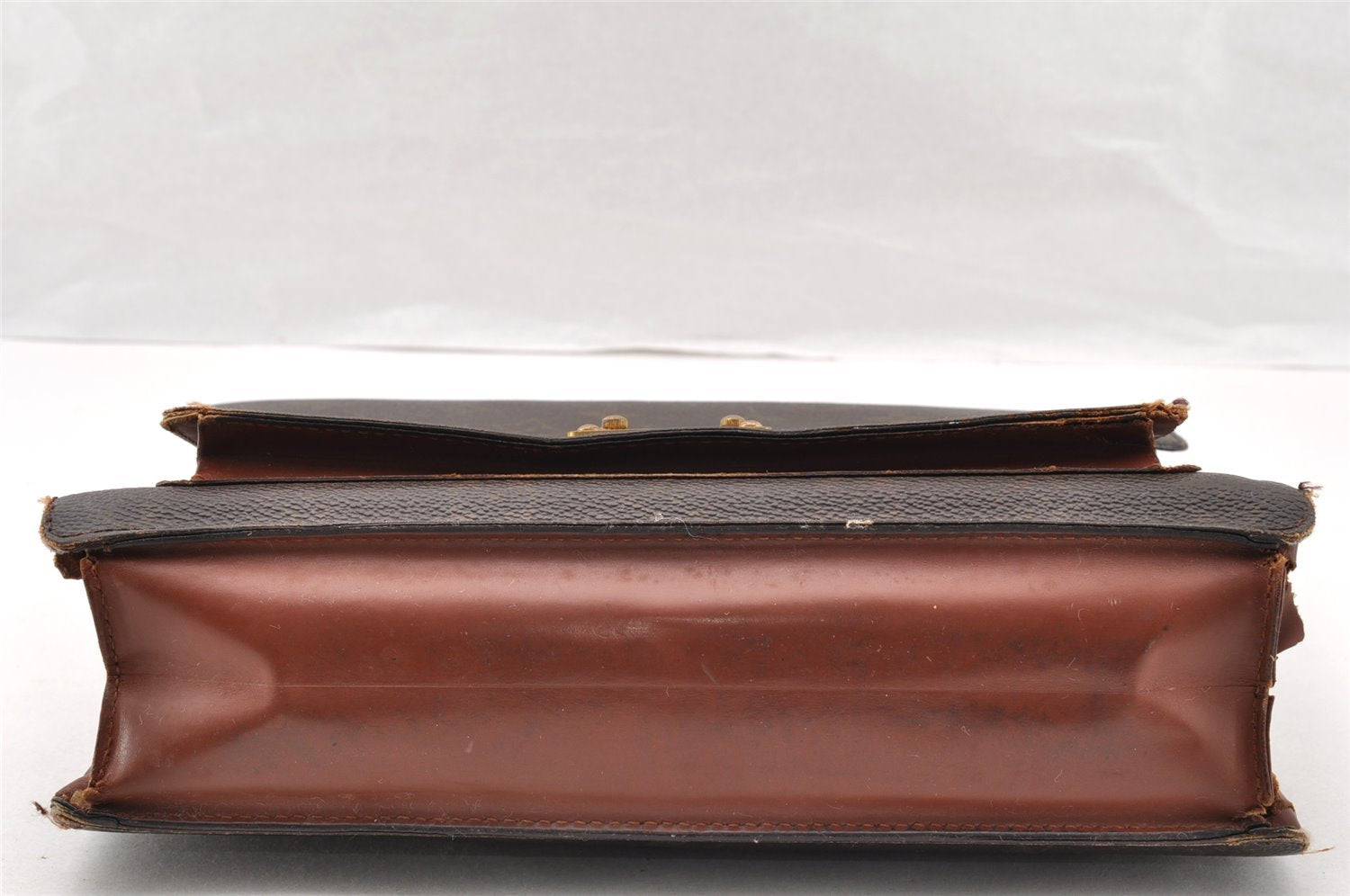 Authentic Louis Vuitton Monogram Monceau 2Way Hand Bag M51185 LV Junk 7758I