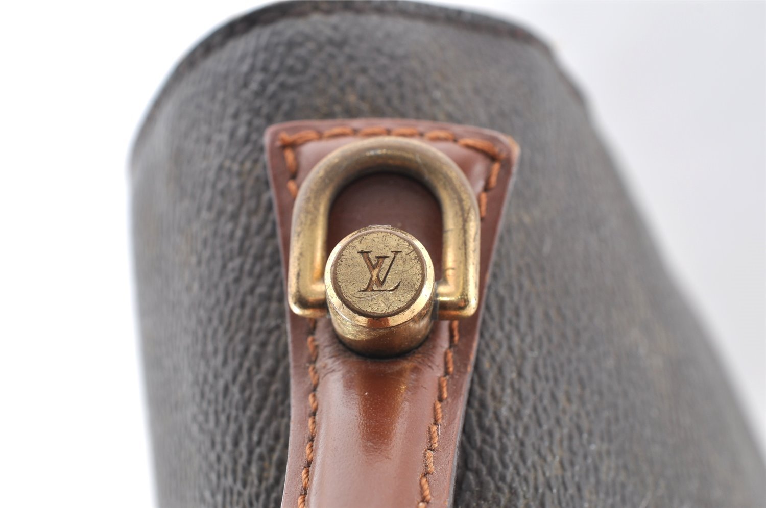 Authentic Louis Vuitton Monogram Monceau 2Way Hand Bag M51185 LV Junk 7758I