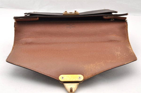 Authentic Louis Vuitton Monogram Monceau 2Way Hand Bag M51185 LV Junk 7758I