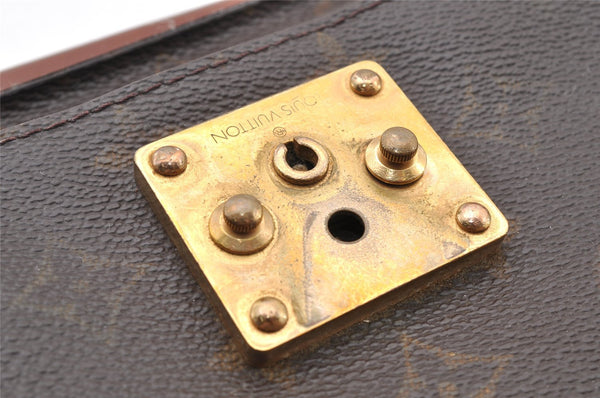 Authentic Louis Vuitton Monogram Monceau 2Way Hand Bag M51185 LV Junk 7758I