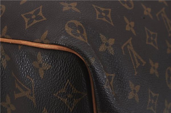 Auth Louis Vuitton Monogram Keepall Bandouliere 50 Boston Bag M41416 LV 7759D