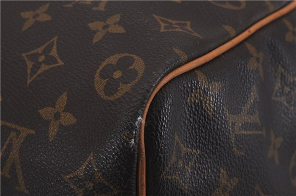 Auth Louis Vuitton Monogram Keepall Bandouliere 50 Boston Bag M41416 LV 7759D