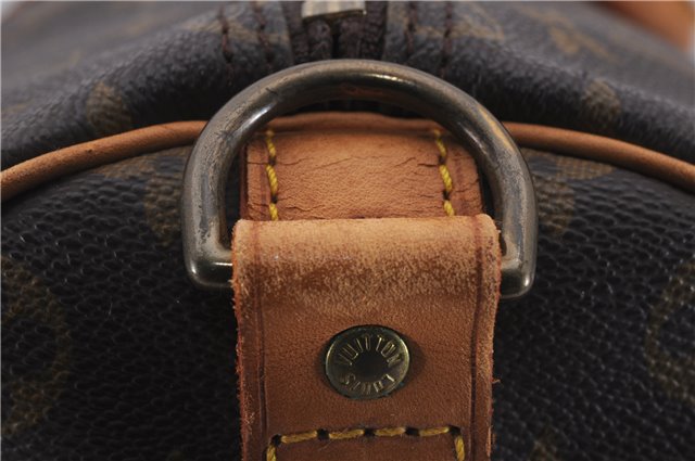 Auth Louis Vuitton Monogram Keepall Bandouliere 50 Boston Bag M41416 LV 7759D