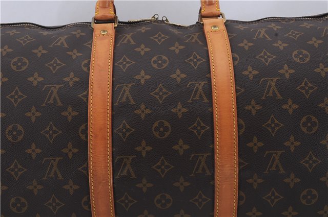 Auth Louis Vuitton Monogram Keepall Bandouliere 50 Boston Bag M41416 LV 7759D