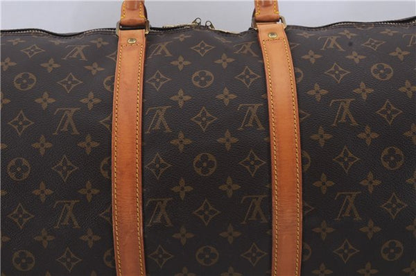 Auth Louis Vuitton Monogram Keepall Bandouliere 50 Boston Bag M41416 LV 7759D